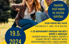 Pouť rodina na Svatém Kopečku