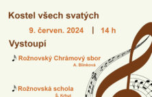 Koncert sborů v Rožnově
