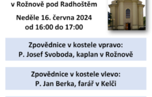 Zpovídání před prázdninami